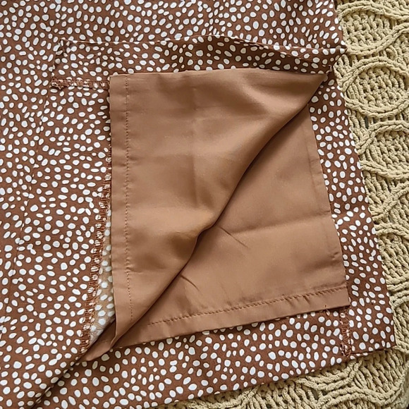 J. Crew Factory Brown and Taupe Midi Skirt - Size M - Picture 4 of 6